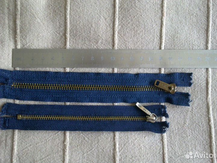 Комплект для рукоделия, молнии металлические YKK