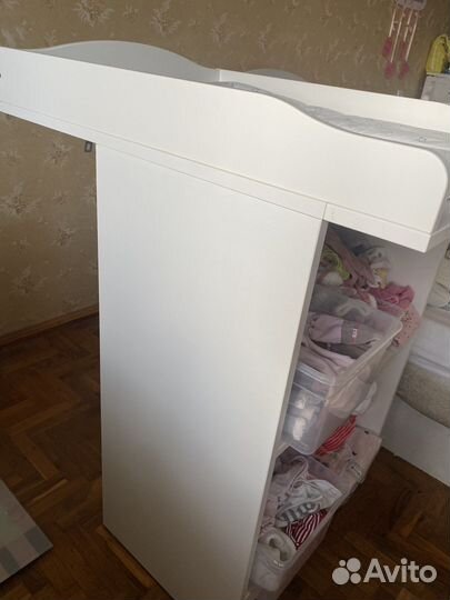 Пеленальный столик комод IKEA в состоянии нового