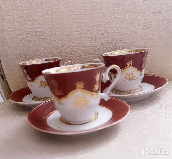 Чайная кофейная пара бфз СССР