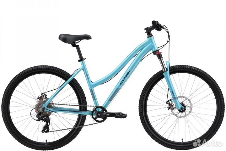 Велосипед Stark'24 Luna 27.2 D морозный/серый 14.5