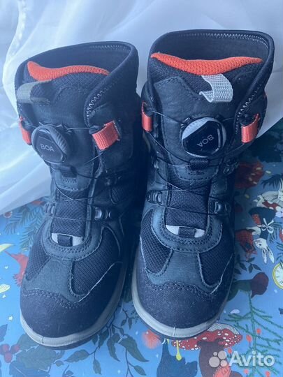 Ботинки зимние ecco 32