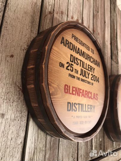 Торцевой срез бочки