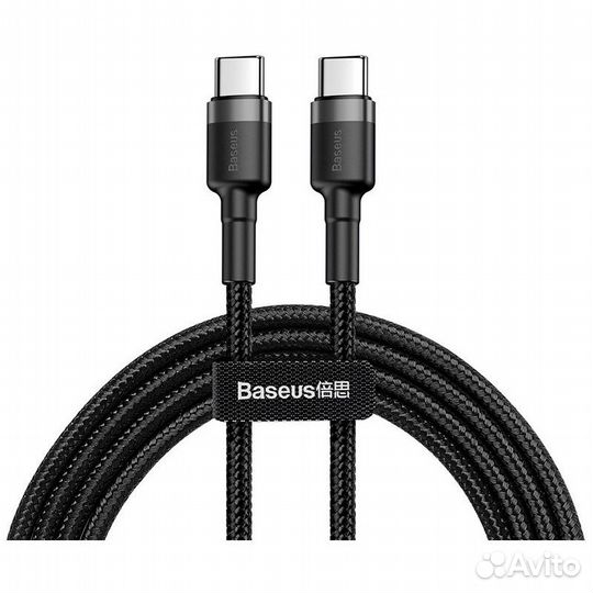 Кабель USB Type-C - USB Type-C 1м Baseus