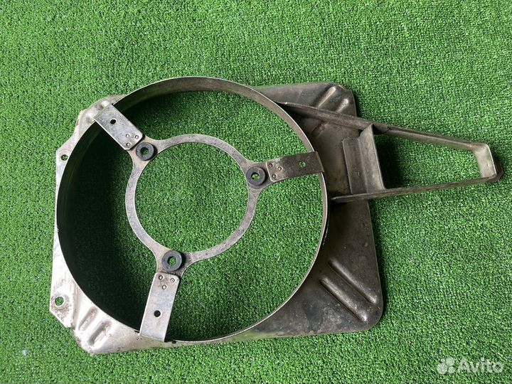 Кожух вентилятора радиатора Хром ваз 2105-07