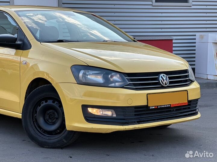Volkswagen Polo 1.6 AT, 2017, 208 000 км