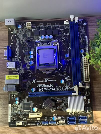 Материнская плата с процессором lga 1155