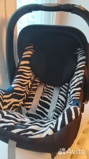 Автолюлька 0-13 Britax Romer с базой isofix