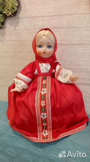 Кукла грелка на чайник СССР