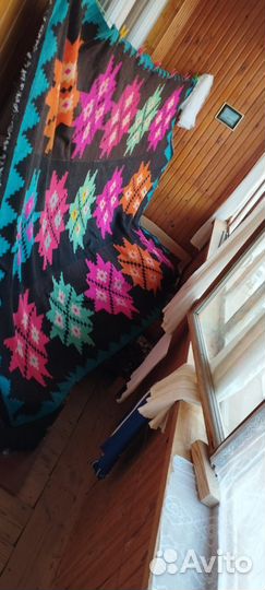 Ковер палас шерстяной ручной работы