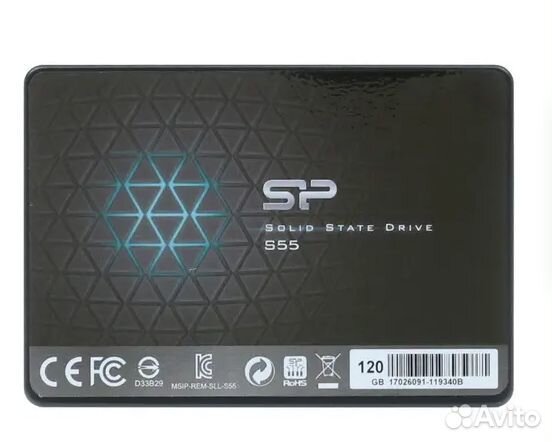 SATA накопитель Silicon Power Slim S55