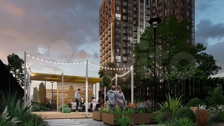 2-к. квартира, 64,7 м², 11/16 эт.