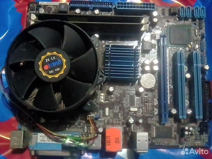 775 Сборка: P5G41T-M LX2/GB/LPT,Xeon X5450,6гб озу