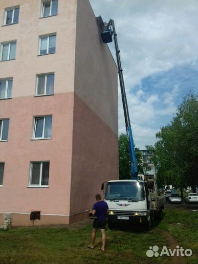 Кран манипулятор агп автовышка услуги аренда грузо