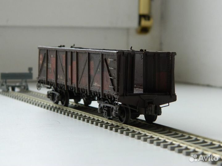 Полувагон из металла (ржд). Масштаб H0 1/87