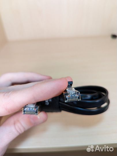Ugreen сетевой плоский кабель Ethernet RJ45 Cat 7