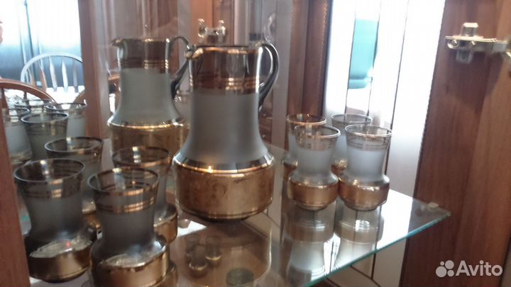 Стекло. Посуда для напитков.Чехословакия