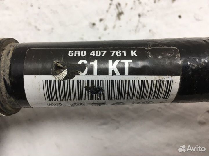 Привод передний левый Audi A1 1.4 tfsi 2017