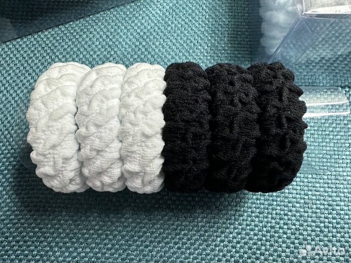 Набор ярких резинок для густых волос 12шт. TM0043