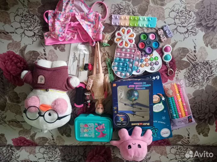 Пакет игрушек + микрофон в подарок