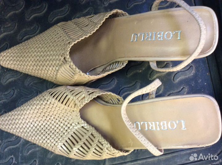 Туфли бежевые