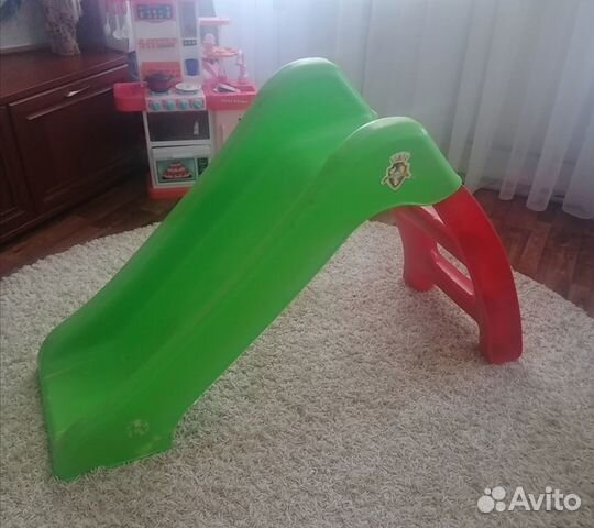 Детская горка пластиковая