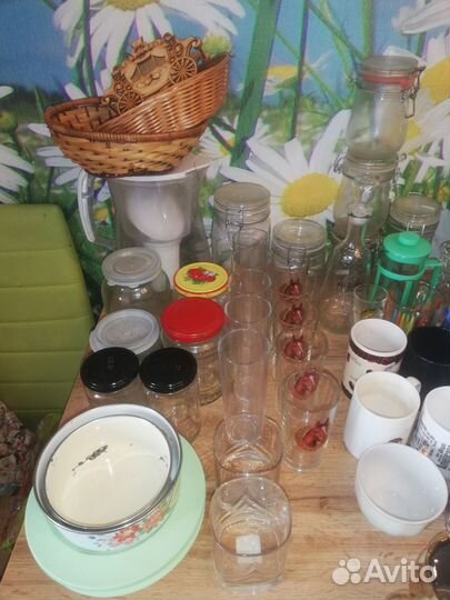 Посуда разная, посуда для дачи