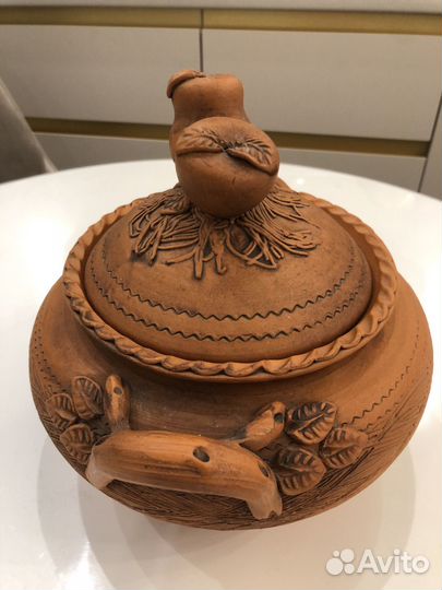 Глиняная супница