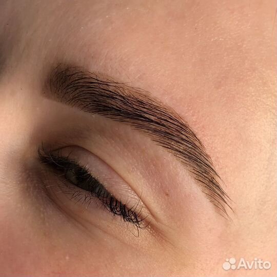 Оформление бровей, окрашивание, ламинирование