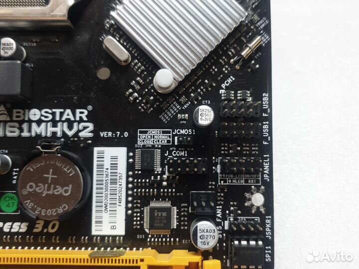 Материнская плата Biostar H61MHV2 б/у