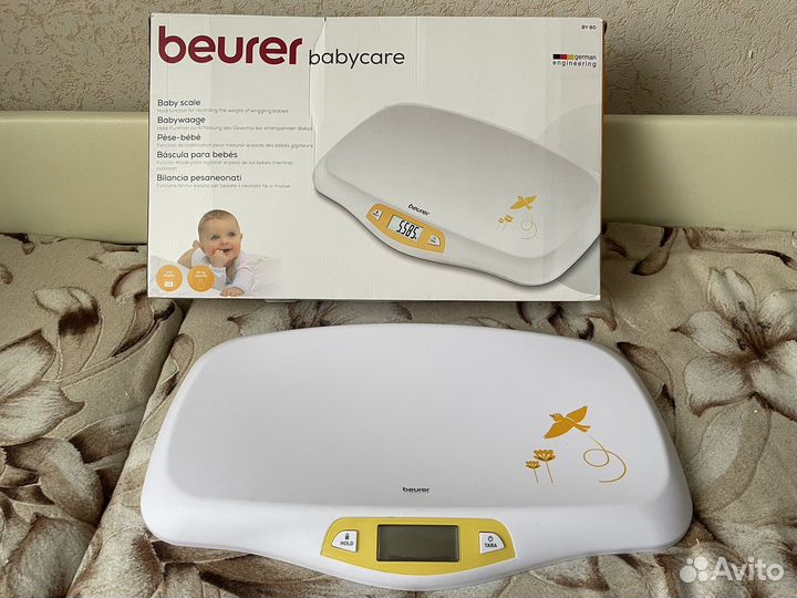 Детские весы для новорожденных beurer