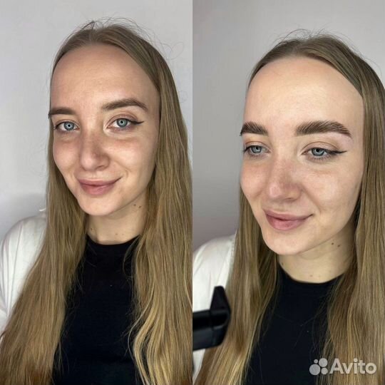 Брови/ окрашивание бровей/ долговременная укладка