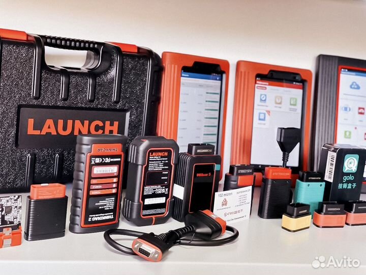 Автосканер Лаунч Launch с обновлениями