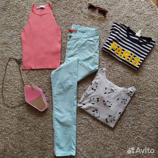 Вещи пакетом на девочку 158 164 hm New Yorker