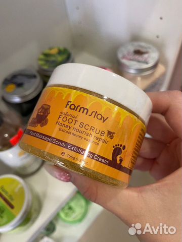 Скраб для ног Farm Stay с медом