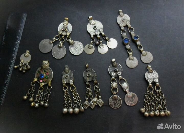 Подвеска кулон из старой монеты винтаж бохо ретро