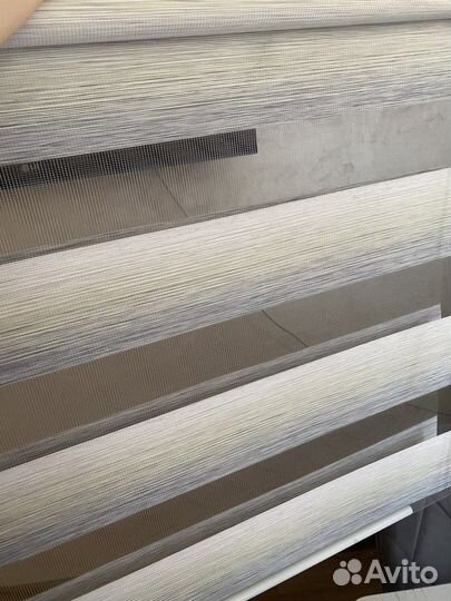 Рулонные шторы день ночь