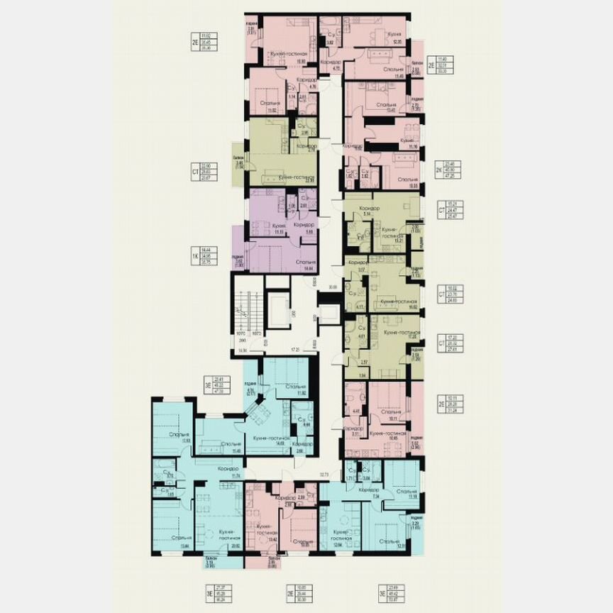 Квартира-студия, 29,7 м², 5/12 эт.
