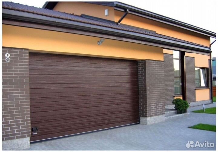 Секционные гаражные ворота