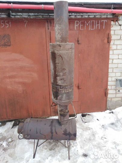 Печь.буржуйка