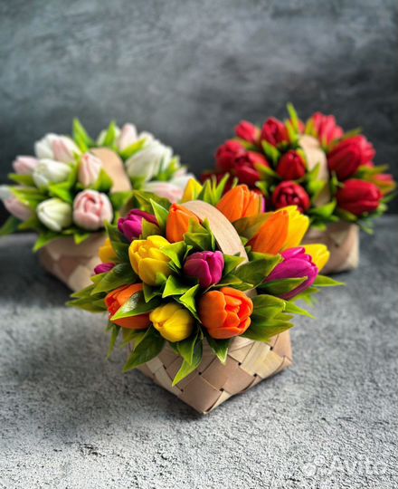 Букетики из мыла ручной работы