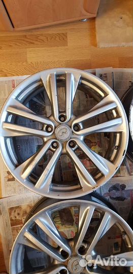 Литые диски 5х114.3 r18, возможен обмен на золото