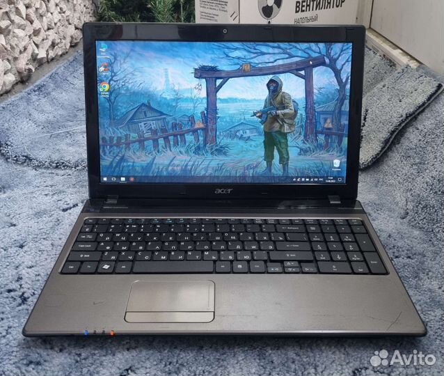 Мощный ноутбук Acer AMD A4/SSD120