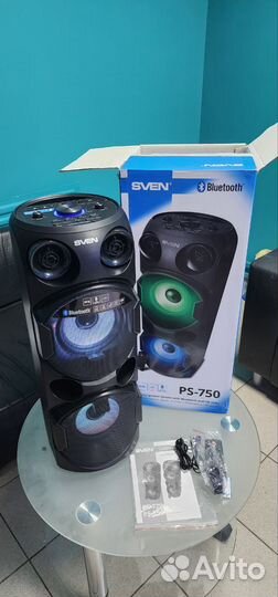 Портативная аудиосистема Sven PS-750