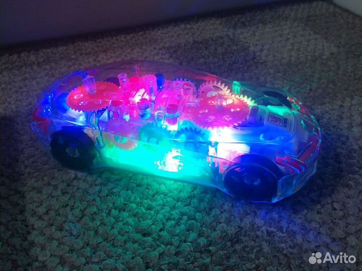 Игрушка автобус музыкальный со светом