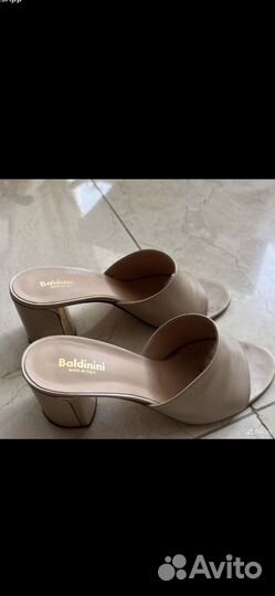 Шлепки натуральная кожа 39 Boldini