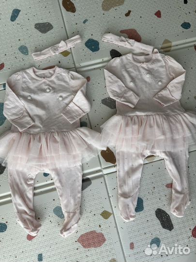 Слипы mothercare 68 для двойни