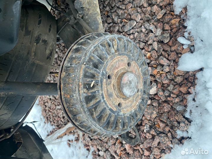 Тормозной задний барабан в сборе лада ларгус