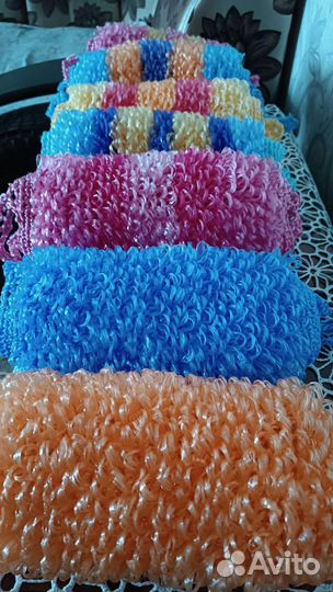 Мочалки ручной работы