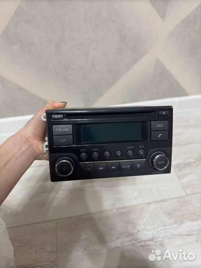 Штатная магнитола от Nissan Qashqai J10