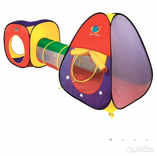 Детская палатка с тоннелем